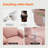  38.2"W Power Swivel Nursery Glider With HugAssist Armrest, Usb Charge & Baby-Safe-121081160
