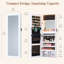 Armoire à bijoux avec miroir-57491215