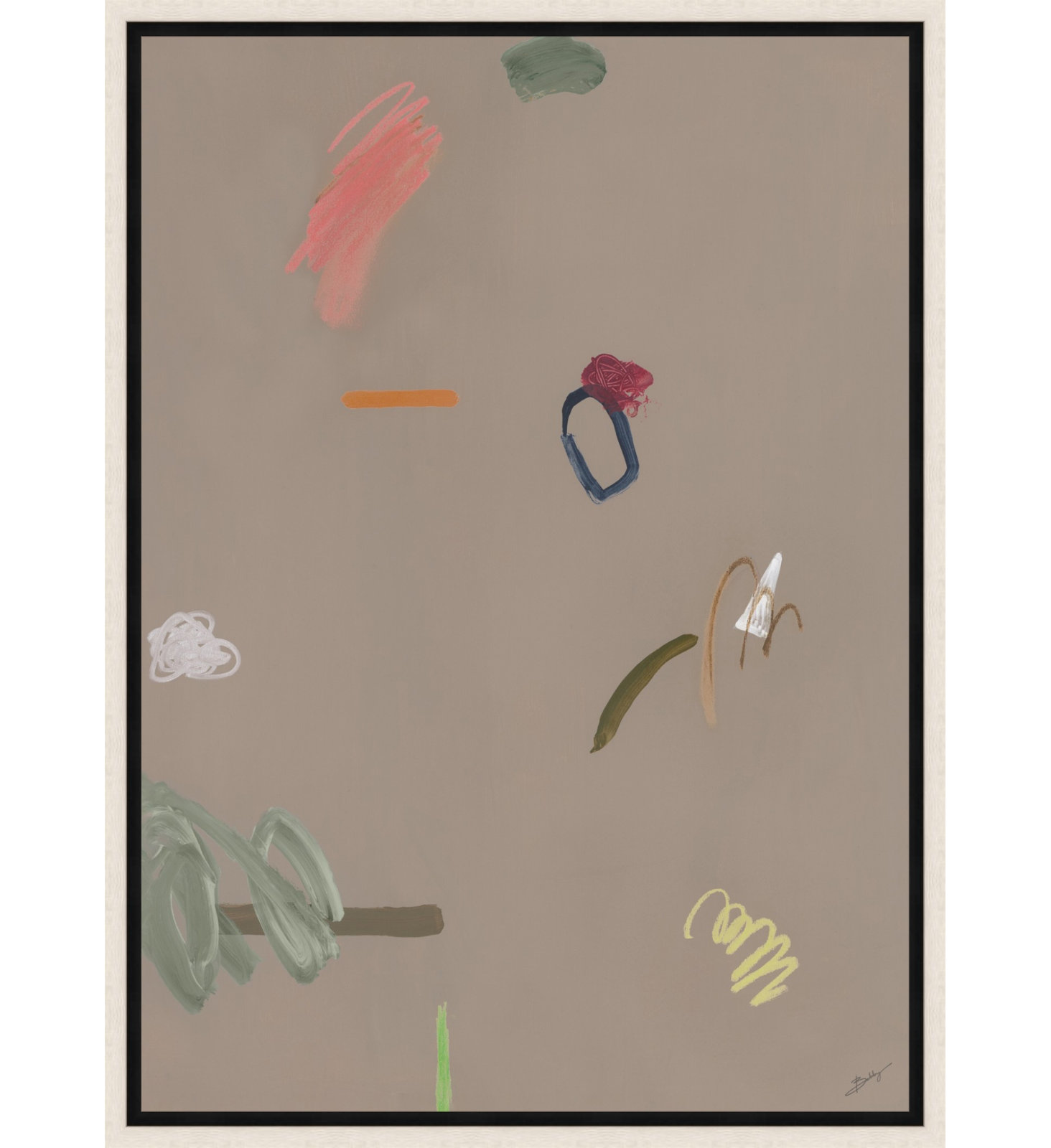 Vargas " Particles III " by Bobby Berk, 33.75" H x 25.75" W