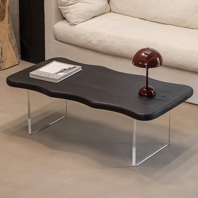 Une table basse légère et luxueuse, H 15,74 po x L 51,18 po x l 25,98 po
