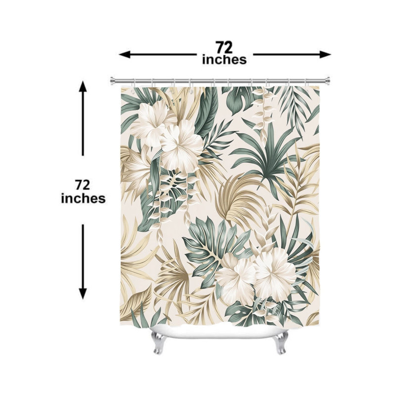Rideau de douche Boho