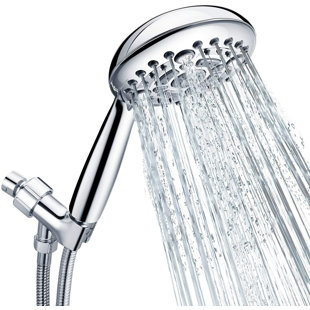 Pomme de douche à main avec massage et pluie