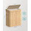 Bamboo Laundry Hamper with Handles-1519838486