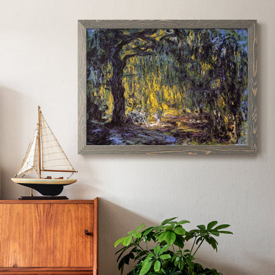 «Weeping Willow 2», encadré sur toile