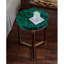Table de bout Malachite