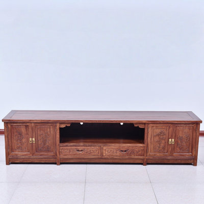 Retro Solid Wood TV Cabinet
