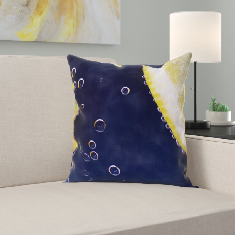 Coussin citron