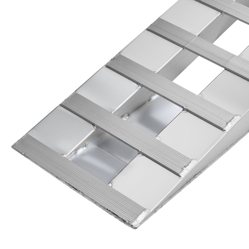 EvoNet Aluminum Foldable 94.49 in. L Modular Ramp