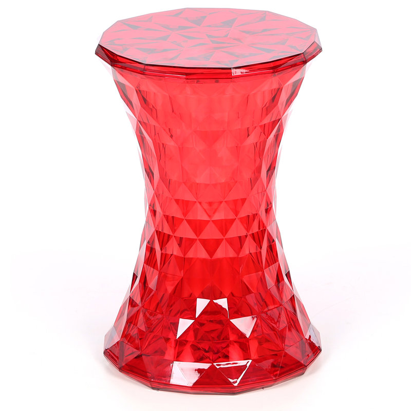 Tabouret en pierre de Marcel Wanders, Rouge