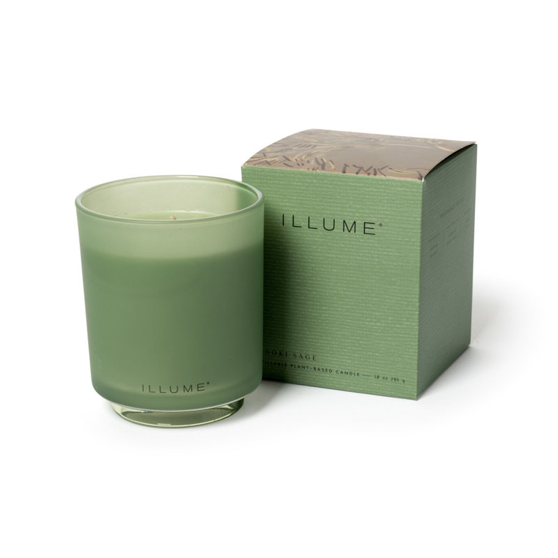 Bougie parfumée en verre Hinoki, Refillable Boxed Glass