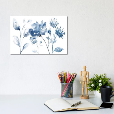 Translucent Blues II by Nan - Wrapped Canvas Painting