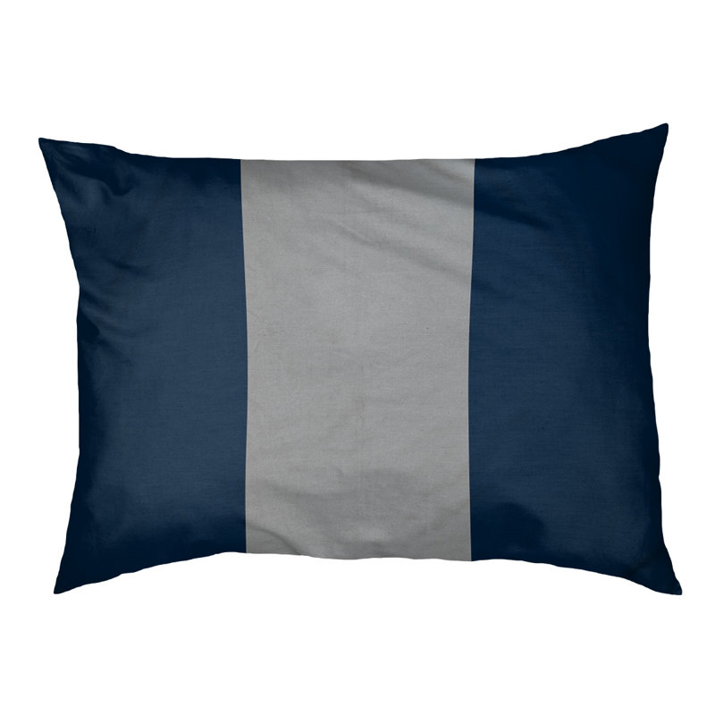 Coussin Atlanta, Petit (l 28 po x P 18 po x H 6 po), Blue/Gray