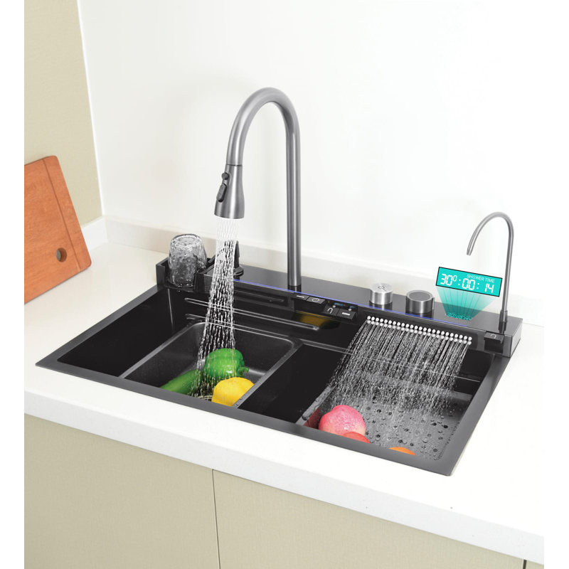 29.5'' L Stainless Steel Kitchen Sink