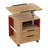 Chyrell 15.7'' W Unfinished Metal Nightstand-1331151949