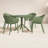 Farrah Sky Armchair 4 Person Dining Set-103830400