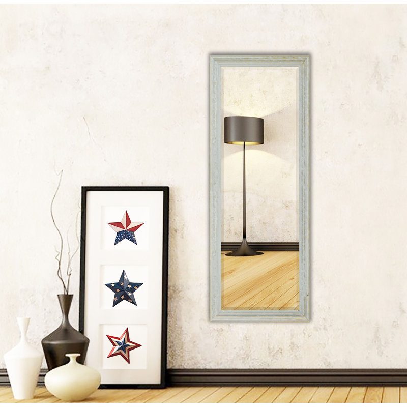 Miroir pleine grandeur Carlea, H 59 po x l 20 po, Gris
