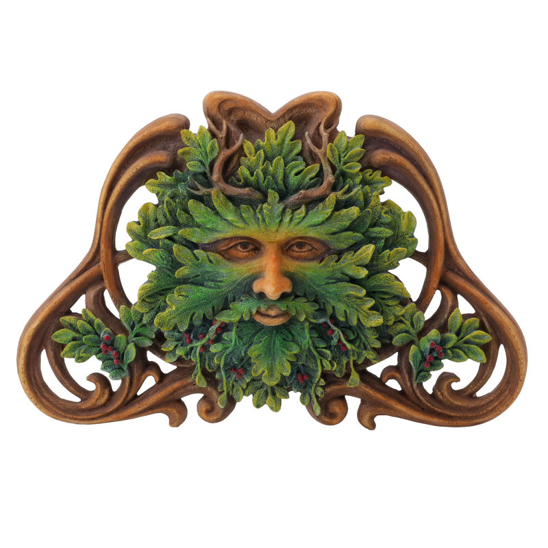 Plaque murale 5,71 pouces L Green Men
