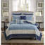 Ensemble de courtepointe pour lit double / grand lit 7 pièces Attingham-1128917161-1128917164