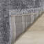 Tapis à poil long gris en polypropylène résistant aux taches-237028791