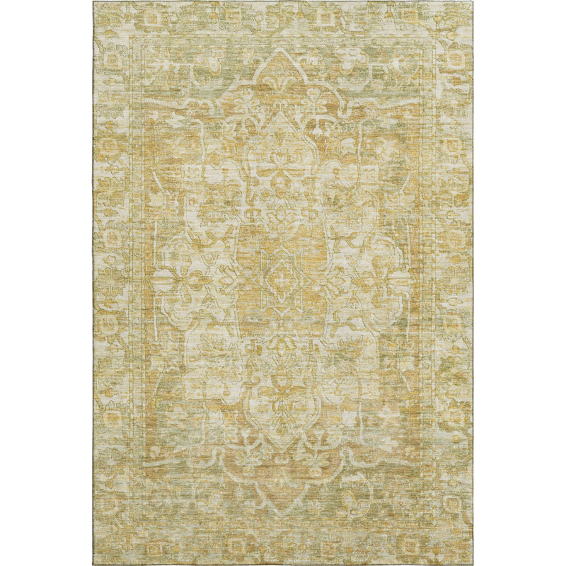 Tapis de qualité supérieure lavable à la machine Lucchesi AMF1728 Global, Rectangle 10 pi x 14 pi