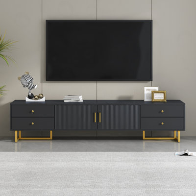 Meuble télé avec 4 tiroirs