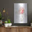 Art mural en métal House of Hampton® «Gentle Rose 1» par Danhui Nai-1421820120