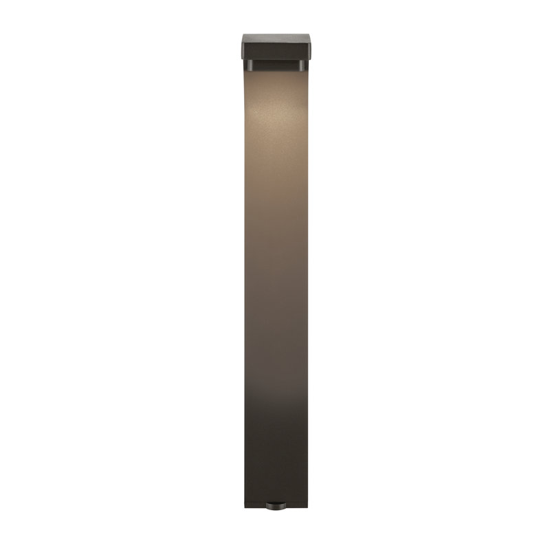 Éclairage pour chemin incurvé à DEL 22,5 po Kichler 12 Volt 2700K au fini bronze architectural texturé, 2700 K