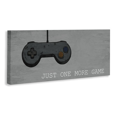Just Just More Rustic Gaming Canvas, design par Kim Allen