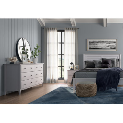 Greenport Solid Wood Piece Bedroom Set