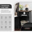 Ensemble de lit plateforme en similicuir Alber-1897356408-1897356409