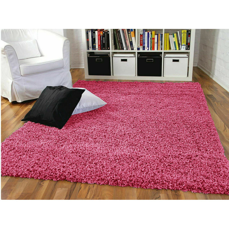 Hamzh Solid Colour Flatweave Area Rug, Rectangle 200 x 290cm