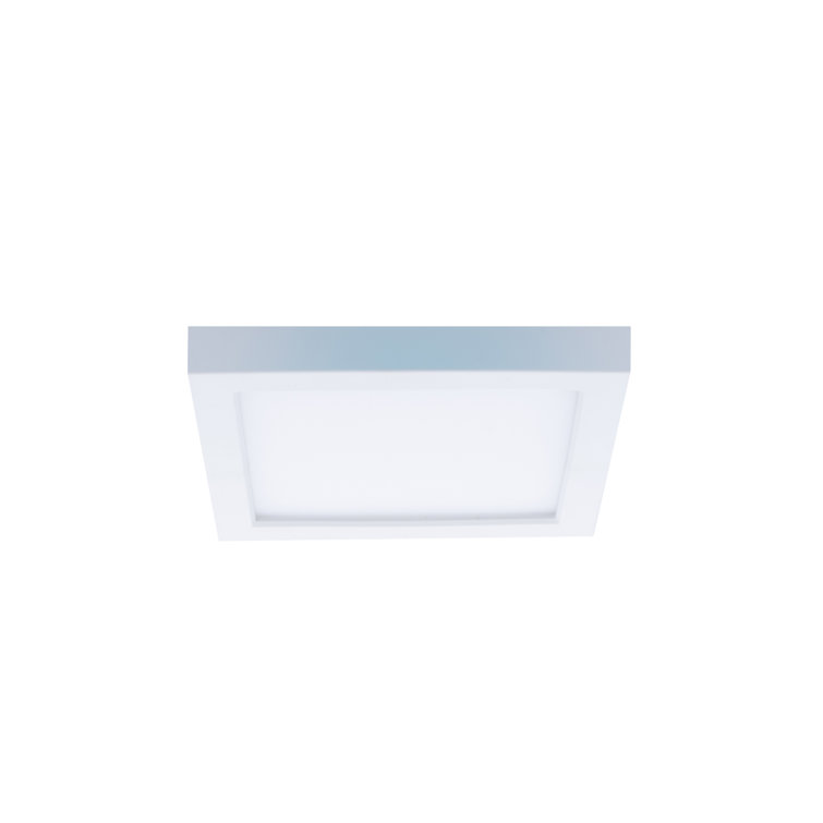 Macedo 5" Simple Square Dimmable LED Flush Mount