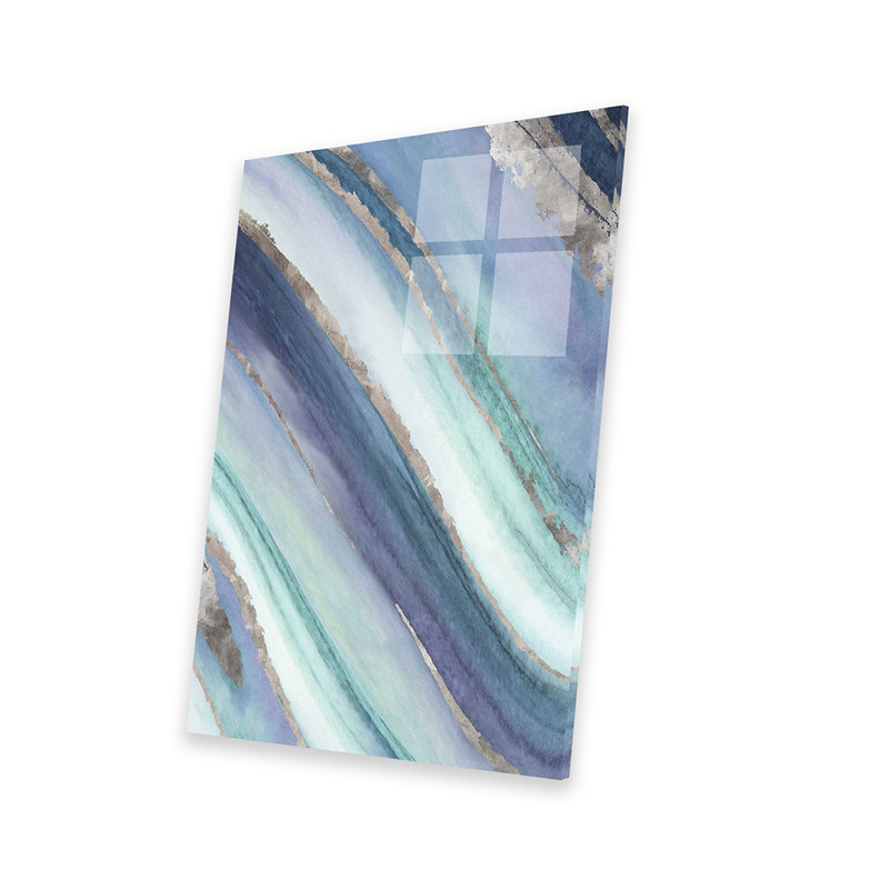 Tempo I, impression sur verre acrylique, H 24 po x l 16 po x P 0,25 po
