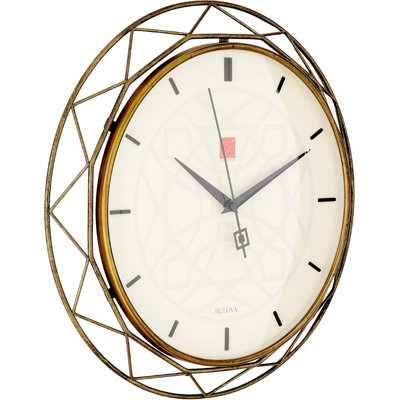 DA11217519B04DF585CC95E1A1A9114D Luxfer Prism Wall Clock