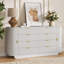63''W Fluted 8 Drawer Dresser For Bedroom, Wooden Dresser with Stroge Cabinet for Living Room, Hallway-1119048341