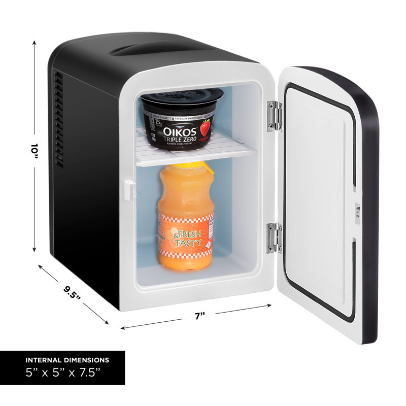 Chefman Mini réfrigérateur de comptoir, Noir