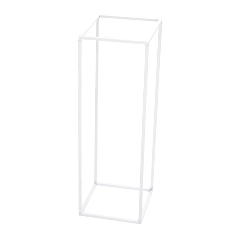 Iron, 80cm H x 27cm W x 27cm D, White