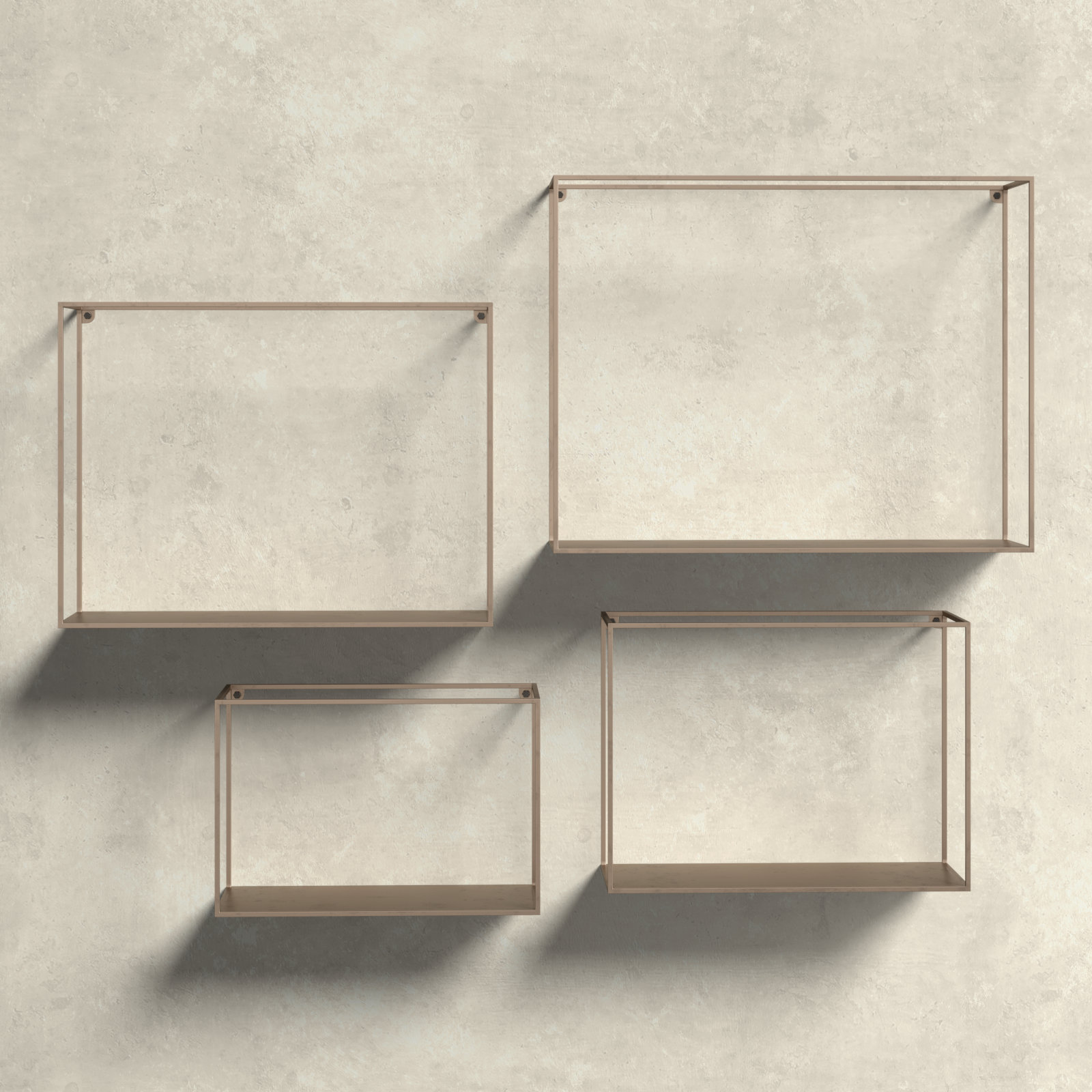 Calleis Metal Freestanding Bathroom Shelves