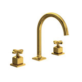 Apothecary Widespread Lavatory Faucet with Drain Assembly