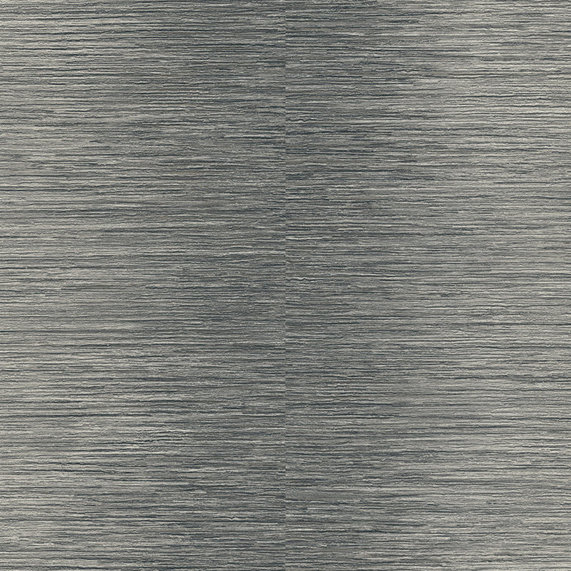 Rouleau de papier peint à rayures texturées, Noir