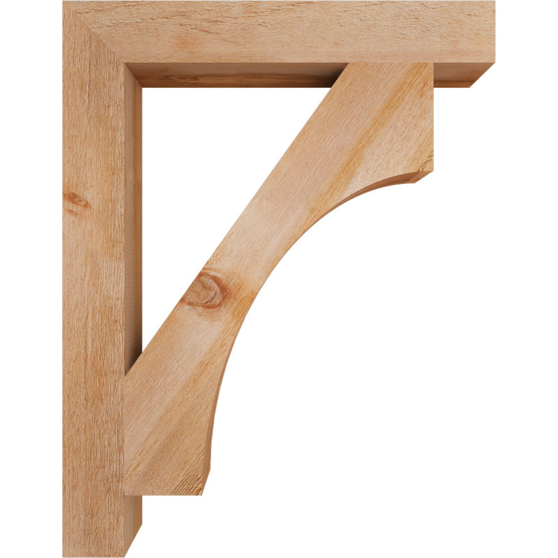 Support de scie brute Westlake Block, l 4 po x P 28 po x H 36 po, cèdre rouge de l'Ouest, H 36 po x l 4 po x P 28 po
