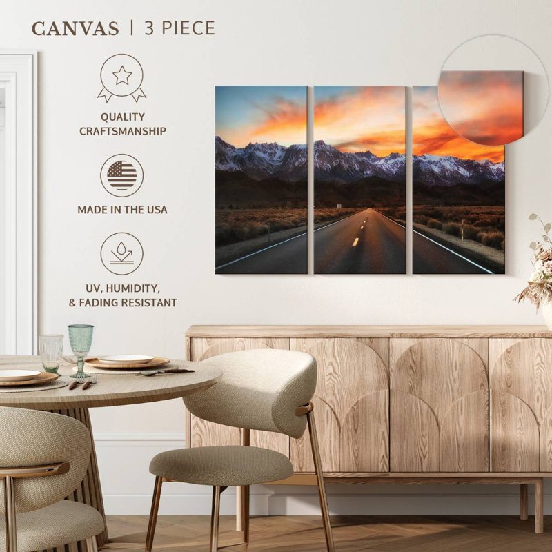 Road to Lone Pine Peak, 24" H x 38" W
