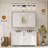 Bathroom Vanity Mirror with Aluminum Frame and Tempered Glass-640780426-640780436-640780447