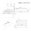 L-Shaped Combination Twin Bed Frame With Trundle And Drawer,3-In-1 Low Corner Platform Bed Linked With Built-In Desk And Led Downlight, White-1690147961