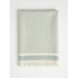 Dark Navy Striped Edge Turkish Cotton Bath Towel