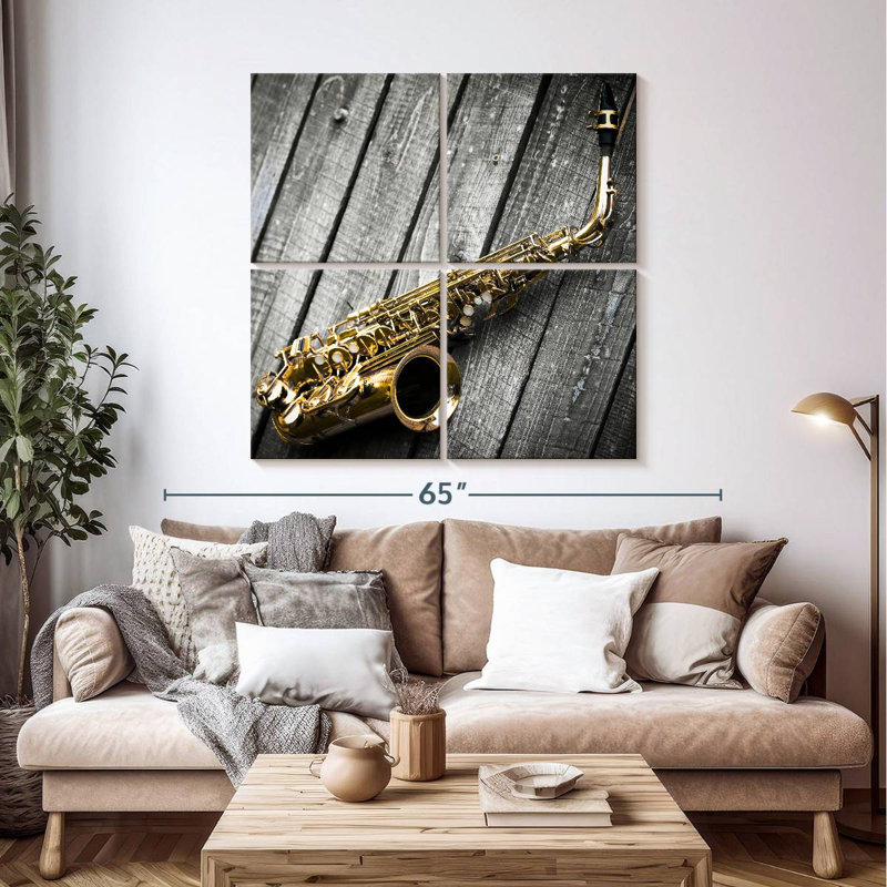 Saxophone alto Abarca, H 45 po x l 45 po