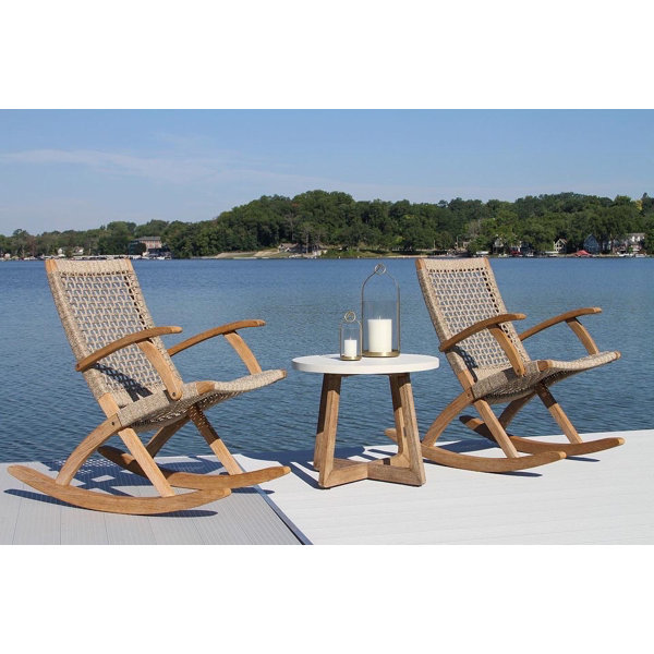 Birch Lane Brayson 2 - Person Outdoor Seating Group & Reviews - Wayfair ...