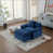 Blue Chenille