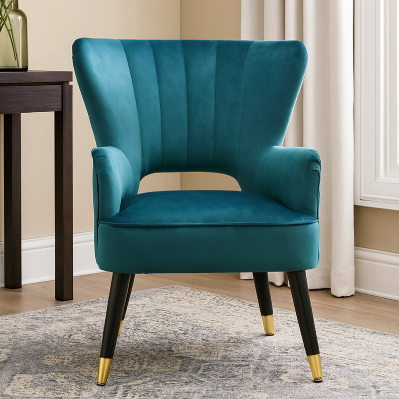 Koziol Upholstered Armchair, Green