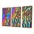 Neon Texture Mars - Abstract Landscape Wall Art Set-1593986160-1593986161